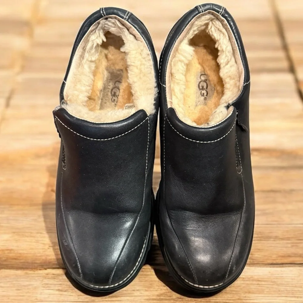 UGG black leather
